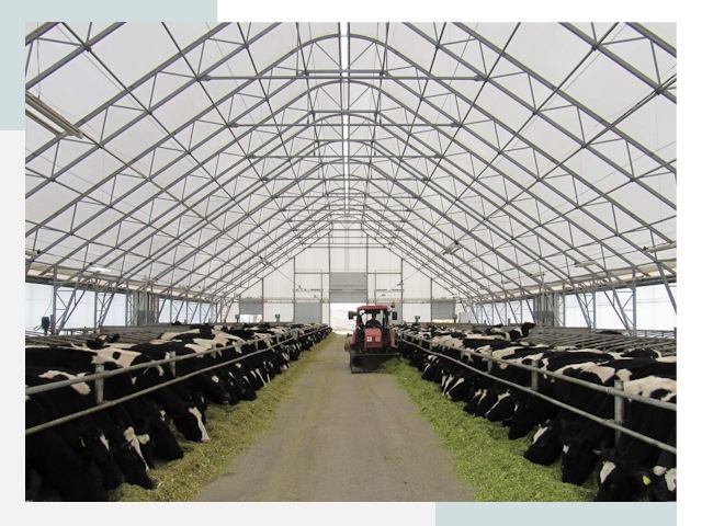 Тентовые коровники в Нововоронеже от 607 руб. - Надежно и доступно