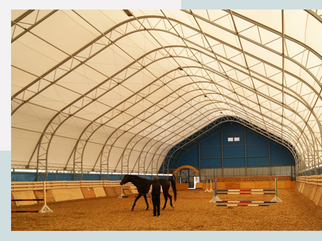 Строительство конных манежей в Нововоронеже