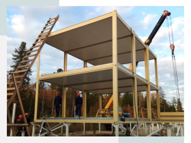 Строительство модульных здания Нововоронеж