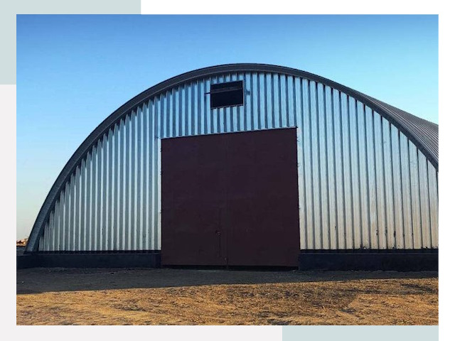 Арочные ангары в Нововоронеже