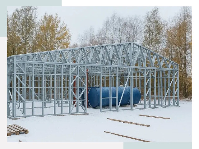 Металлические ангары в Нововоронеже