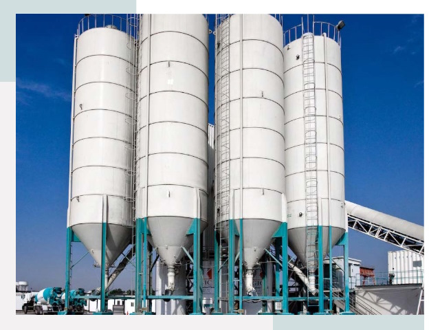 Строительство цементных силосов в Нововоронеже
