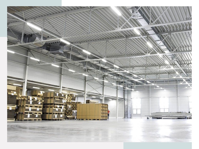 Освещение ангаров в Нововоронеже