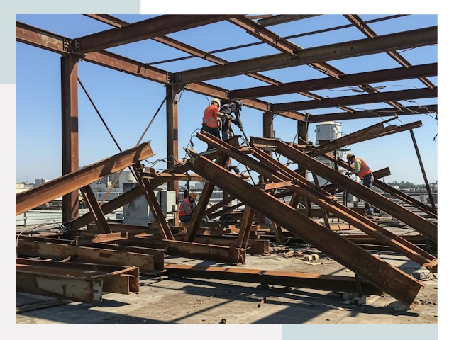 Демонтаж металлоконструкций в Нововоронеже от 607 руб.