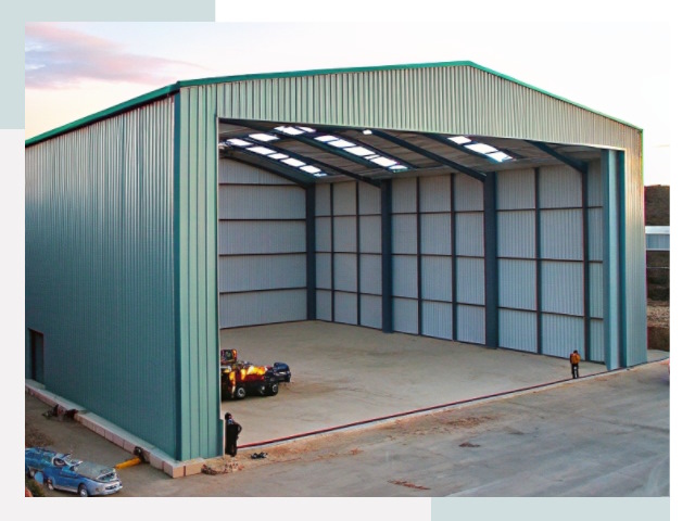 Строительство ангаров в Нововоронеже