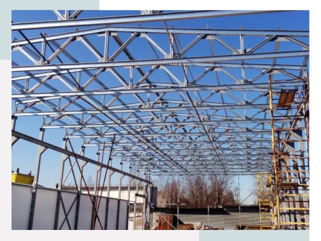 Металлокаркасы для складов в Нововоронеже